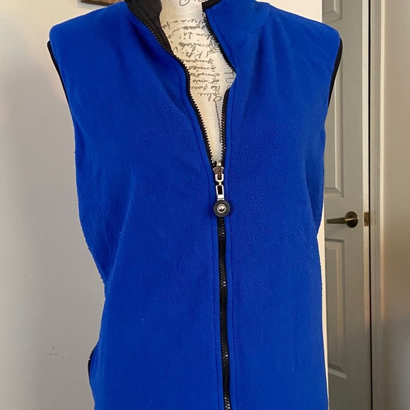 Jackets & Blazers - Blue Fleece vest (D1)